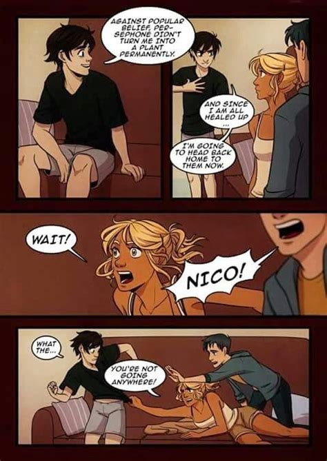 Nico Spends The Night 10 Percy Jackson Comics Percy Jackson Funny Percy Jackson