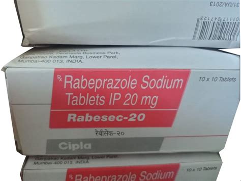 Rabesec 20 Rabeprazole Tablets Prescription Treatment Liver Tonic At