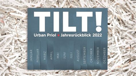 Urban Priol Tilt 25 Tilt Jahresrückblick 2022 Fernsehserien De