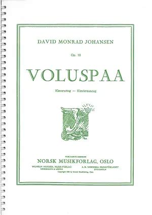 DAVID MONRAD JOHANSEN Voluspaa