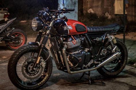 Royal Enfield Interceptor Int 650 Gets Scrambler Treatment From