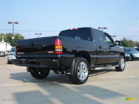 2006 Onyx Black Gmc Sierra 1500 Denali Crew Cab 4wd 36963561 Photo 3 Car