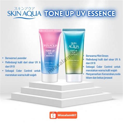 Jual SKINAQUA TONE UP UV ESSENCE SPF 50 PA 40 Gr SKIN AQUA TONE