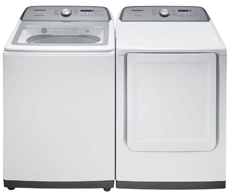 Shop Samsung Large Capacity Top-Load Washer & Electric Dryer Set at ...