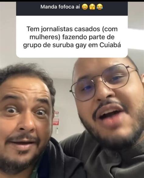 Folha do Estado Jornalista em Grupo de Suruba Gay diz perfil do Instagram VEJA VÍDEO