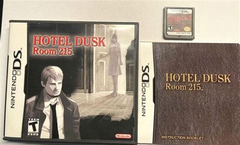 Hotel Dusk Room 215 Nintendo Ds 2007 For Sale Online Ebay