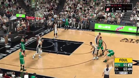 Nba K Myleague Season Spurs Vs Celtics Youtube