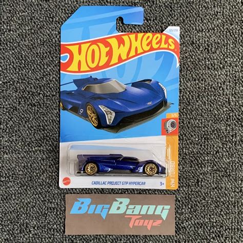 Hot Wheels Cadillac Project Gtp Hypercar Mainline Case M In Stock New Shopee Malaysia