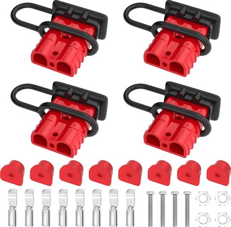 Amazon Frienda 12 Pieces Red 6 10 Gauge Battery Quick Connector