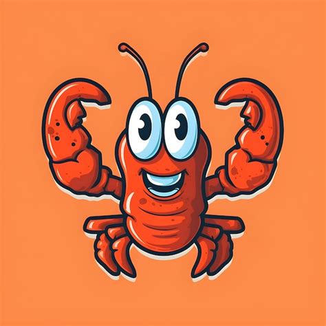 Premium Ai Image A Cartoon Crab With A Big Eye And A Big Smile On The