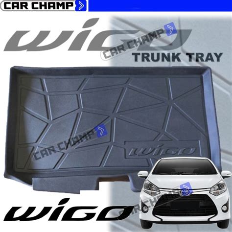 Toyota Wigo 2017 To 2023 OEM Trunk Tray WITH EXTENSION PREMIUM MATERIAL