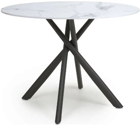 Buy Avesta 100cm Round Dining Table The Furn Shop