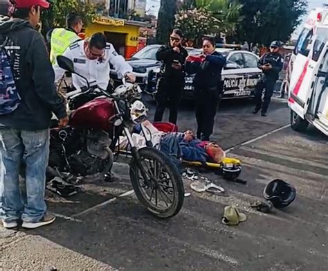 Conductor Arrolla A Adulto Mayor Que Circulaba En Moto Por Atlixco