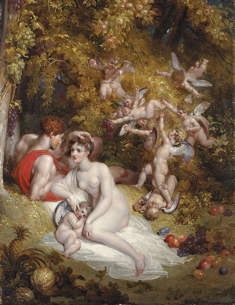 Vertumnus And Pomona Painting By Richard Westall Fine Art America