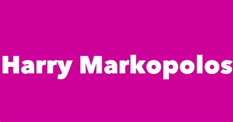 Harry Markopolos - Spouse, Children, Birthday & More