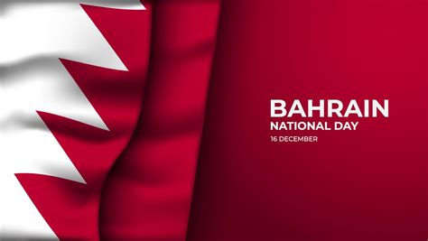 Bahraini Memorial Holiday Th Of December With D Flag Bahrain Happy