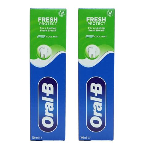 Зубная паста Oral-b Fresh Protect Coolmint 100 мл 2 шт - купить с ...