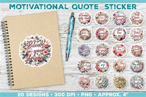 Motivational Quote Sticker Inspirational Sticker Png