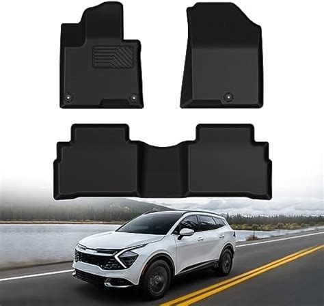 Amazon Floor Mats Fits Kia Sportage 2023 2024 All Weather Rubber