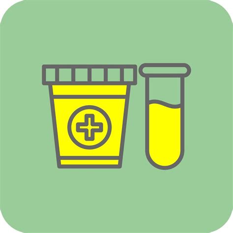 Urine Test Vector Icon Design 21349301 Vector Art At Vecteezy