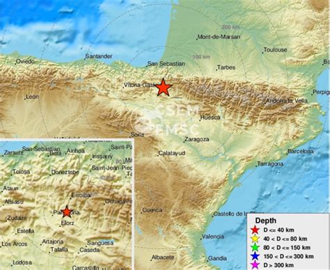 Un Terremoto De Magnitud Se Siente En Cerca De Localidades De