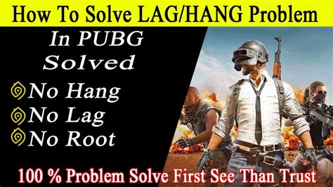 How To Fix Pubg Mobile Lag Lagging And Hanging Problem Solve Follow