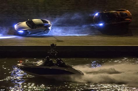 James Bond S Aston Martin DB10 Takes On Spectre Villain S Jaguar CX75