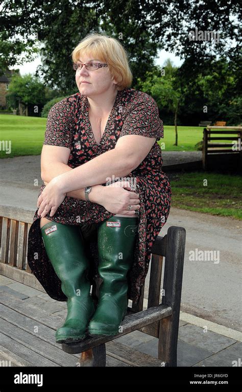 Women Wearing Hunter Wellies