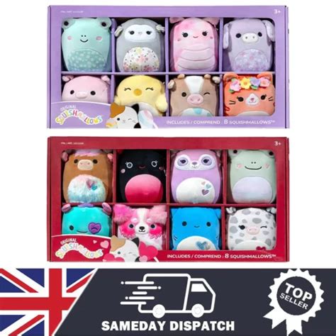 5” Original Squishmallows Plush Soft Toy Assortment 8 Pack £3495