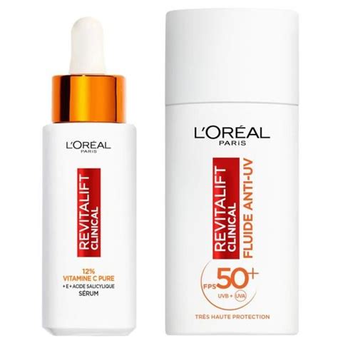 LOréal Paris Revitalift Clinical Coffret Routine Sérum Fluide FPS 50