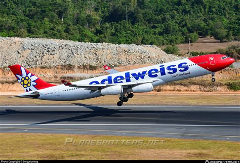 HB JMD Edelweiss Air Airbus A340 313 Photo By Songxiuming ID 1580331