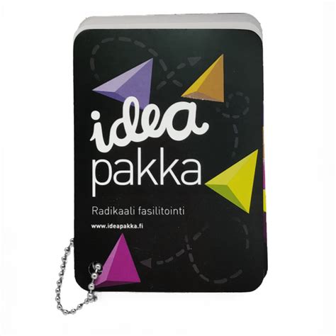 Radikaali fasilitointi – Ideapakka