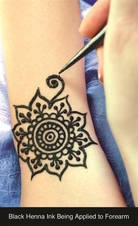 Water Transfer Henna Temporary Tattoos Are Safe