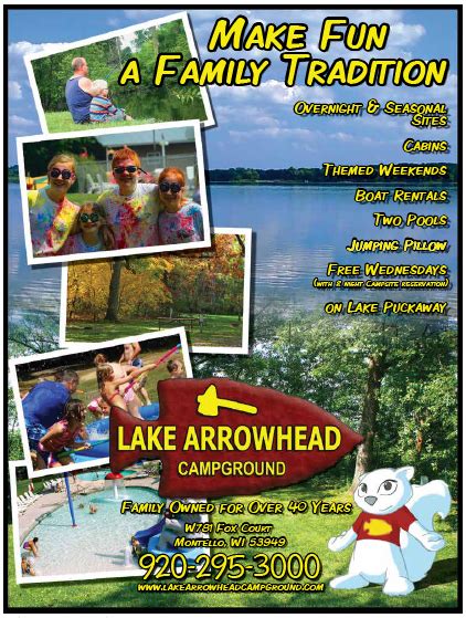 Lake Arrowhead Campground | Wisconsin Association of Campground Owners