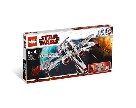 Lego Set 8088 1 Arc 170 Starfighter 2010 Star Wars Rebrickable Build With Lego