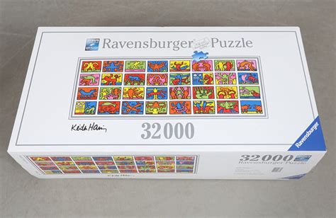 PUSSEL 32000 Bitar Keith Haring Ravensburg Leksaker Leksaker