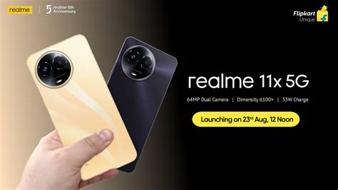 Realme 11x 5G Official Launch Specs Price In India Realme 11x