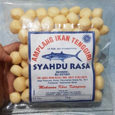 Jual Amplang Ikan Tenggiri Syahdu Rasa Kemasan Kecil Shopee Indonesia