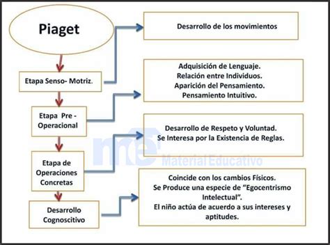 Aspectos Relevante En El Desarrollo Cognitivo Seg N Piaget Materiales