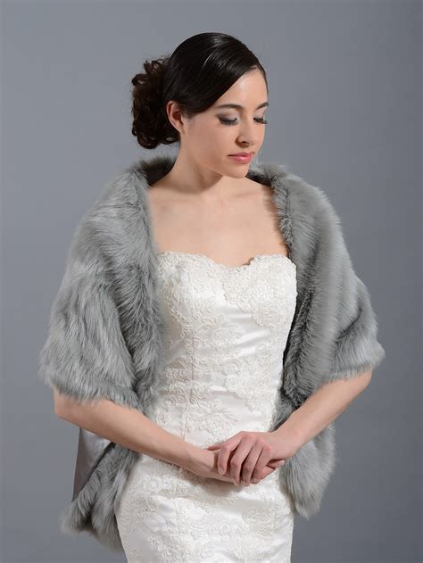 Faux Fur Wrap Faux Fur Shawl Faux Fur Shrug Faux Fur Stole