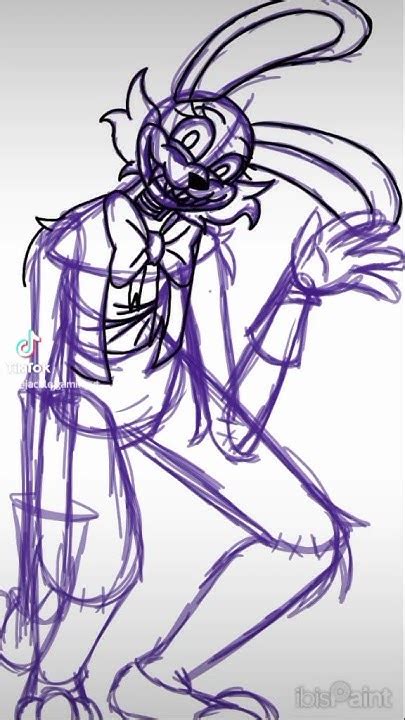 I Drew glitchtrap 🙂 - YouTube