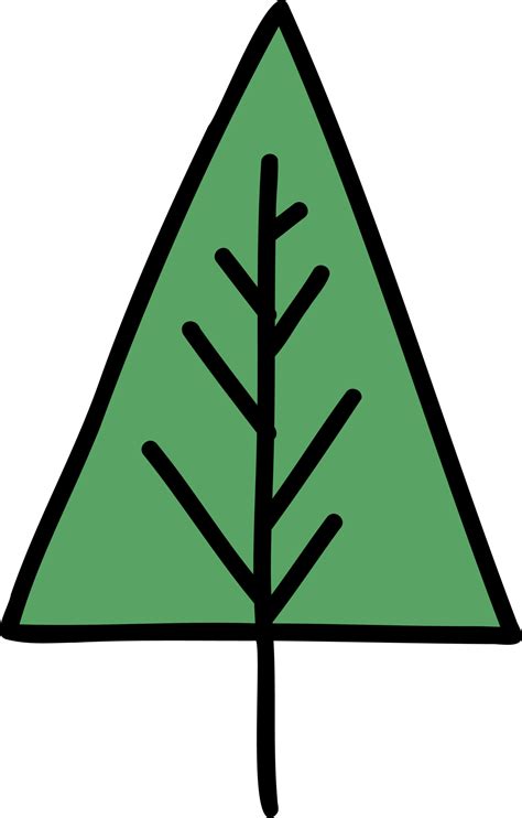 Hand Drawn Cute Plant Pot Illustration On Transparent Background