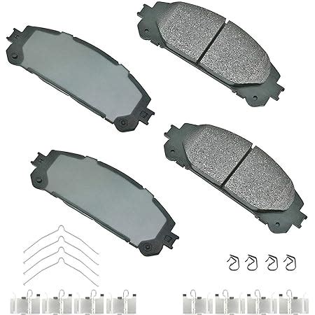 Amazon Akebono Act B Ultra Premium Ceramic Front Disc Brake Pads