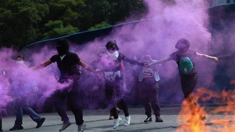 Feministas Protestan En El Ángel A Dos Años De Manifestación