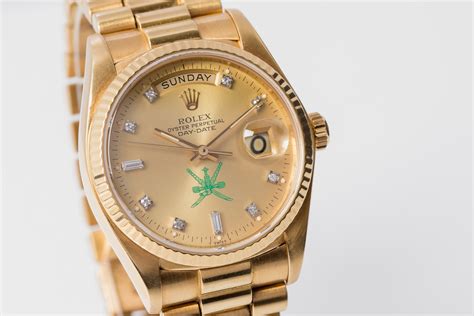 Rolex Day Date Khanjar Dial Ref 18038