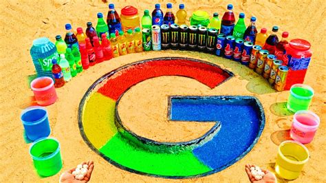 How To Make Google Logo With Orbeez Cement Fanta Mirinda Up Mtn