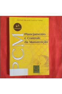 Livro Pcm Planejamento E Controle Da Manuten O Herbert Ricardo