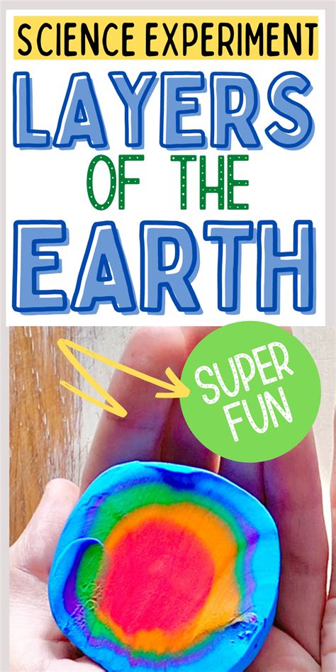 Layers Of The Earth Hands On Science Activity Science Activities