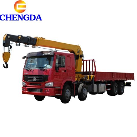 Ton Telescopic Boom Truck Mounted Crane Truck Mounted Crane And