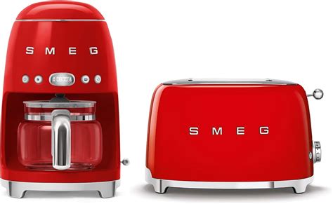 Amazon Smeg Retro Drip Coffee Machine And Slice Toaster Bundle